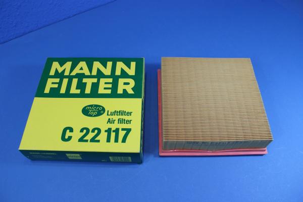 MANN & HUMMEL Luftfilter passend für AUDI, BARKAS, DAIMLER, JAGUAR, LADA, PORSCHE, SEAT, TRABANT, VOLVO, VW