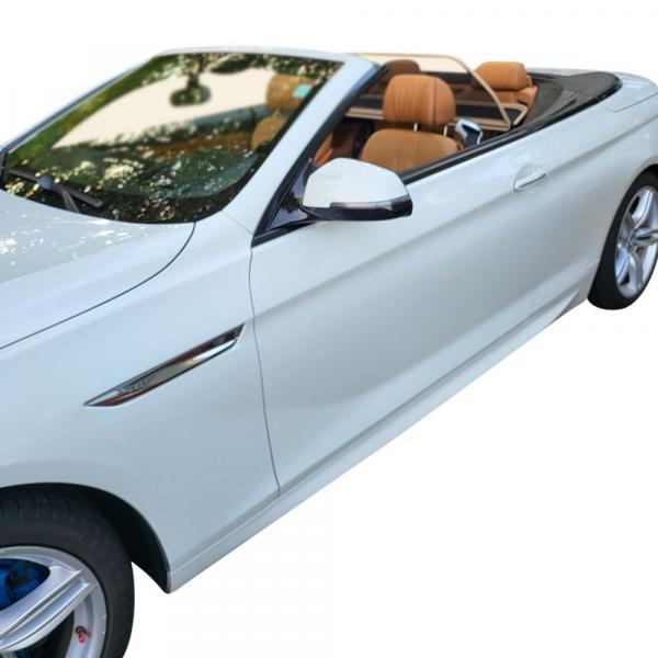 Windschott BEIGE passend für BMW 6er F12 Cabrio 2011- 2018