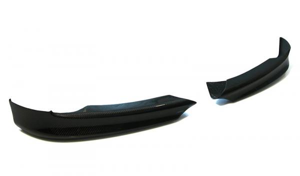 Frontspoiler lip set genuine carbon fit for BMW 3er E90/E91 Sedan Touring