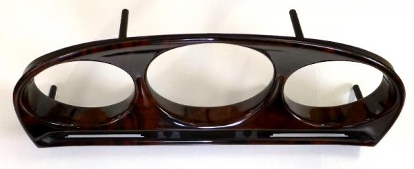 Gauges Panel front from burled wood fit for Mercedes R107/W107 WITHOUT CLOCK