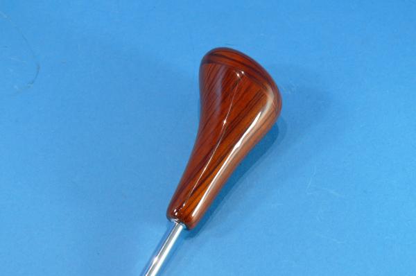 Shiftknob in zebrano automatic fit for Mercedes W126 from 01/89