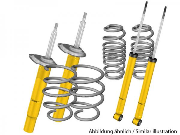 LOWTEC 45/30mm Sportfahrwerk passend für BMW 5er E34 Limousine 518-525i (Stift 1)