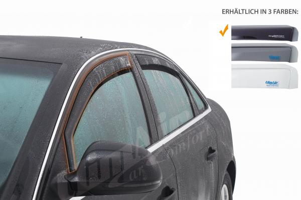 ClimAir Wind deflector BLACK rear door fit for BMW 1 (E87), (2004 - 2011) Schrägheck, 5 Türen