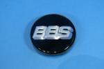 BBS Emblem schwarz/chrom (Durchmesser 56mm)