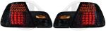 LED Taillights clear/black fit for BMW 3er E46 Convertible Bj. 99-03