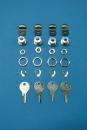 Genuine ALPINA Original/Softline Cap Lock Set BMW -127-