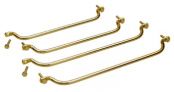 Golden-coloured steel hangers 30cm Version