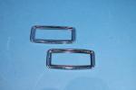 Side Lamp Chrome Rim (2 pcs) fit for Mercedes W124/W140