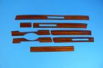 Wood parts Zebrano 7pcs. fit for Mercedes R107/W107