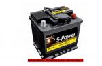 SPOWER Auto Batterie 53Ah